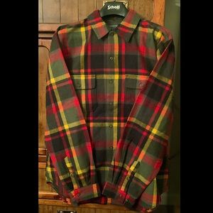 Woolrich 6316 Bering Wool Shirt Large NWT